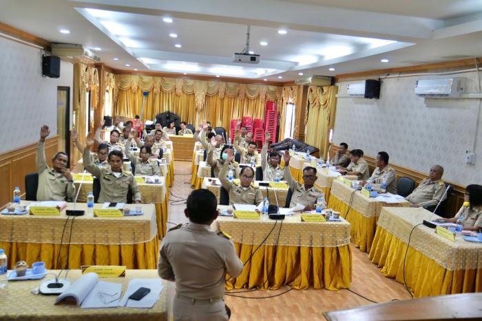การประชุมสภาองค์การบริหารส่วนตำบลกู่ท...